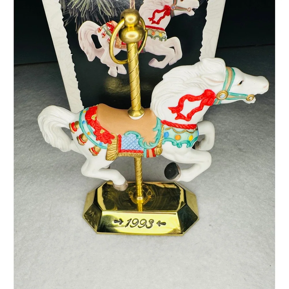 Hallmark Keepsake‎ Ornament 1993 Tobin Fraley Carousel Horse Collectors Series